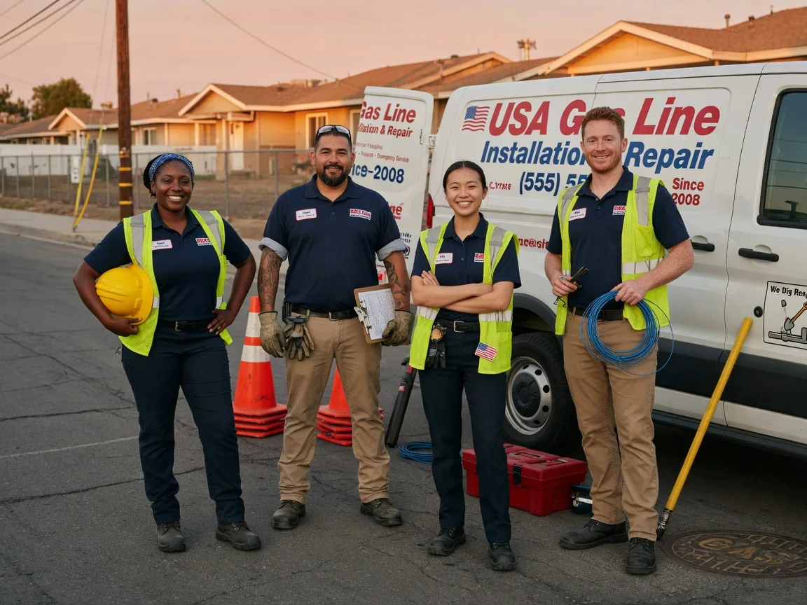 Gas Line Installation company in Tomales, CA